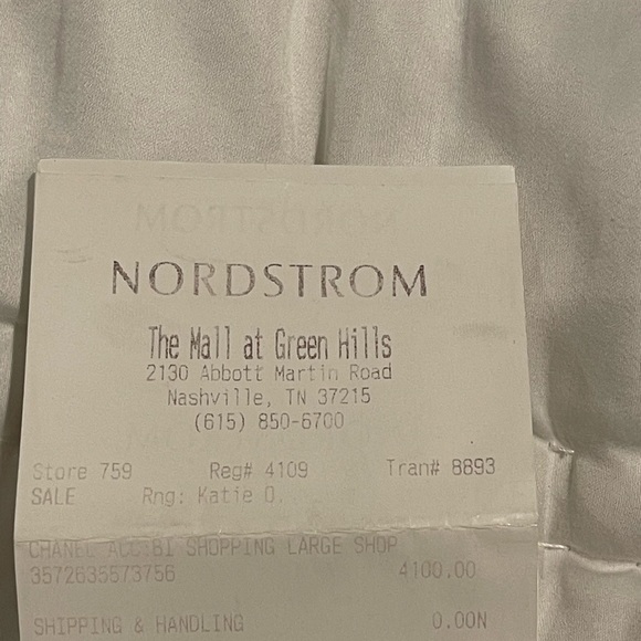 Chanel Caviar Leather Shopping Tote in Black, style 94305 - Picture 16 of 16